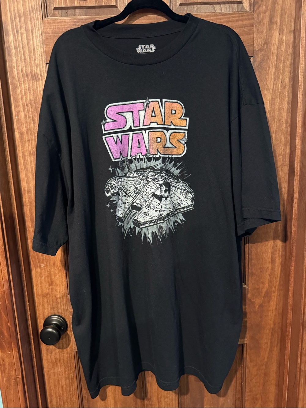 Star Wars Black and White Logo Tee